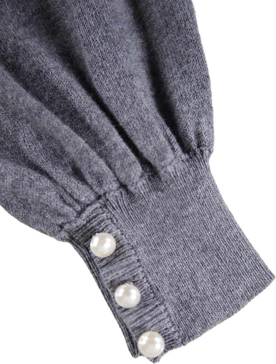 Cardigan Gris Guinevere fille Molo H25