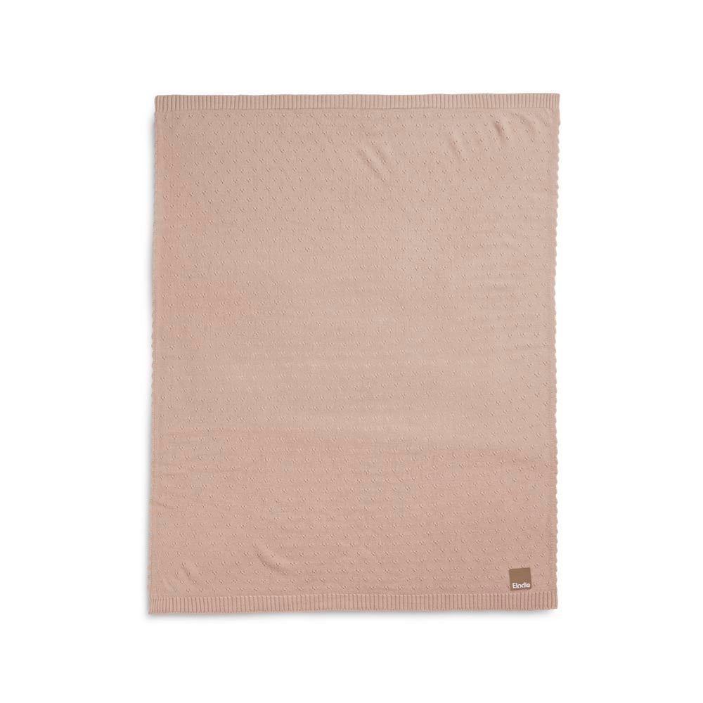 Couverture en pointelle Blushing Pink- Elodie Details