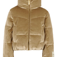 Doudoune Havi Velours Beige fille Molo H25