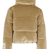 Doudoune Havi Velours Beige fille Molo H25