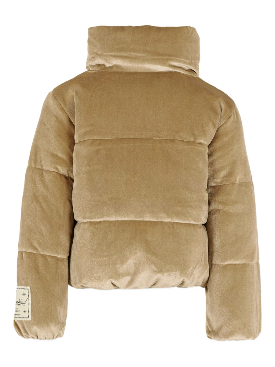 Doudoune Havi Velours Beige fille Molo H25