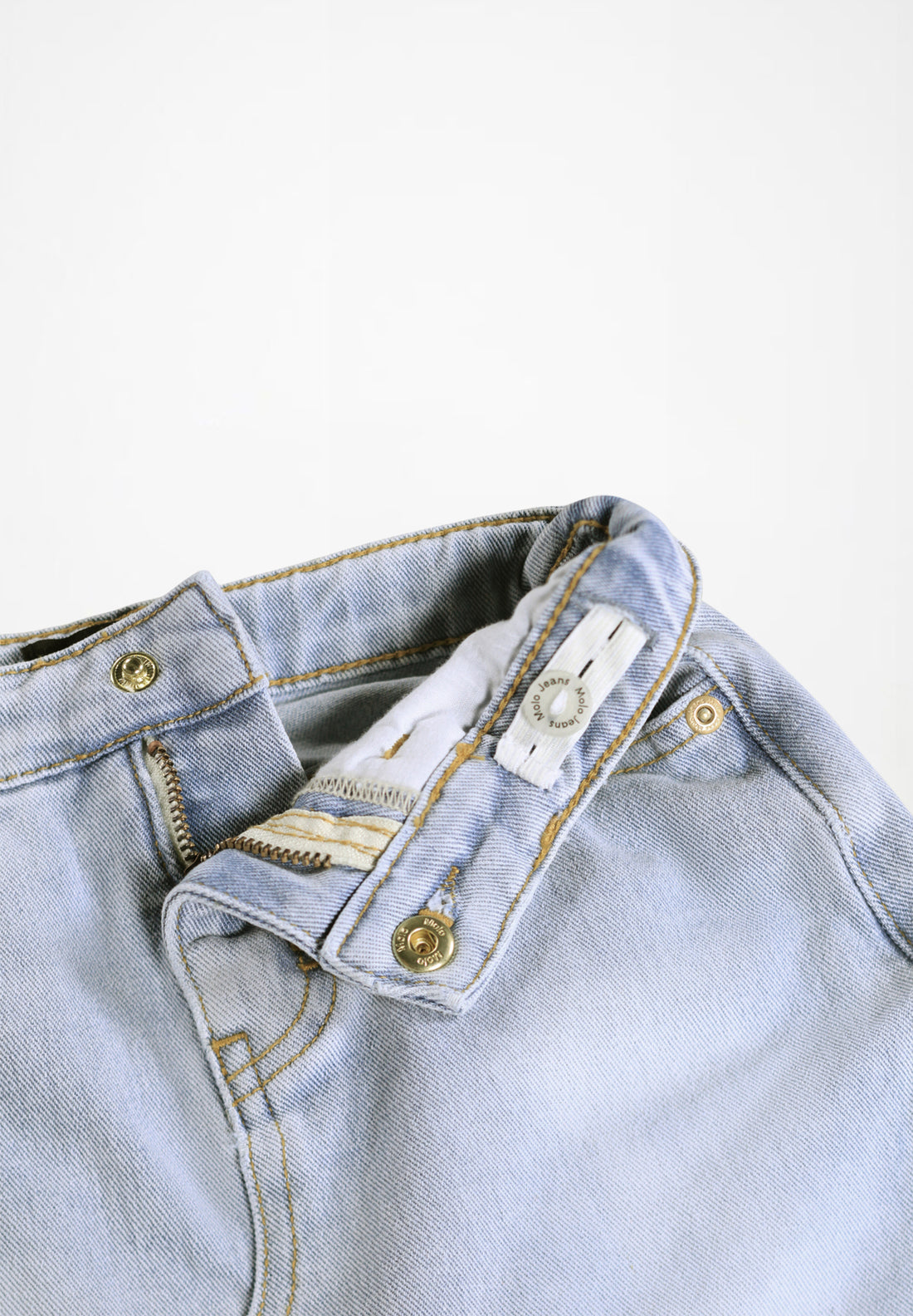 Jupe en jean bleu fille Molo E26