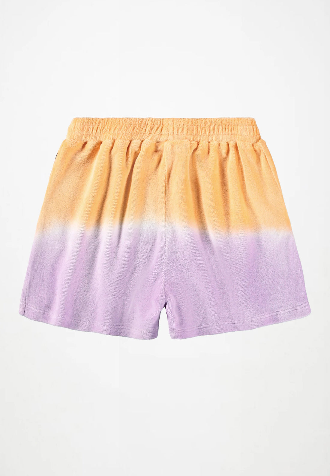 Ensemble de débardeur et short en éponge orange et violet fille Molo E26