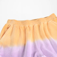 Ensemble de débardeur et short en éponge orange et violet fille Molo E26