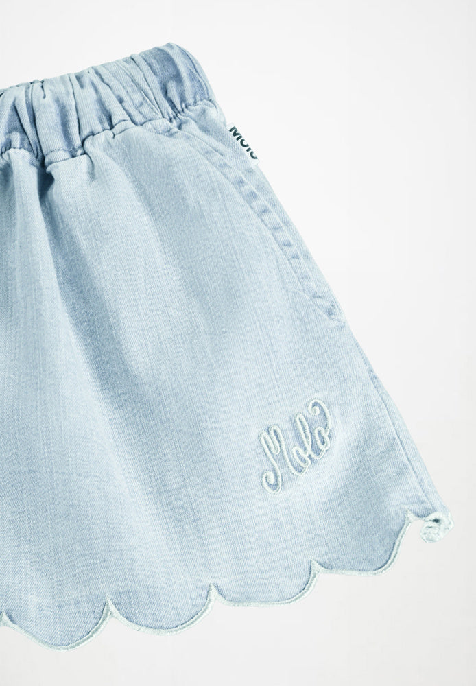 Short Addie bleu clair fille Molo E26