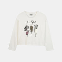 Tee Shirt off white Fille Sonia Rykiel H25