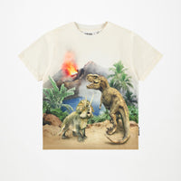 Tee-shirt manches courtes imprimé dinosaure garçon Molo E26