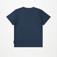 Tee-shirt manches courtes imprimé dinosaures bleu garçon Molo E26