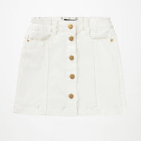 Jupe en jean blanche fille Molo E26