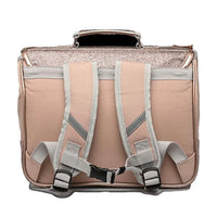 Petit Cartable froufrous paillettes cuivre Caramel & Cie