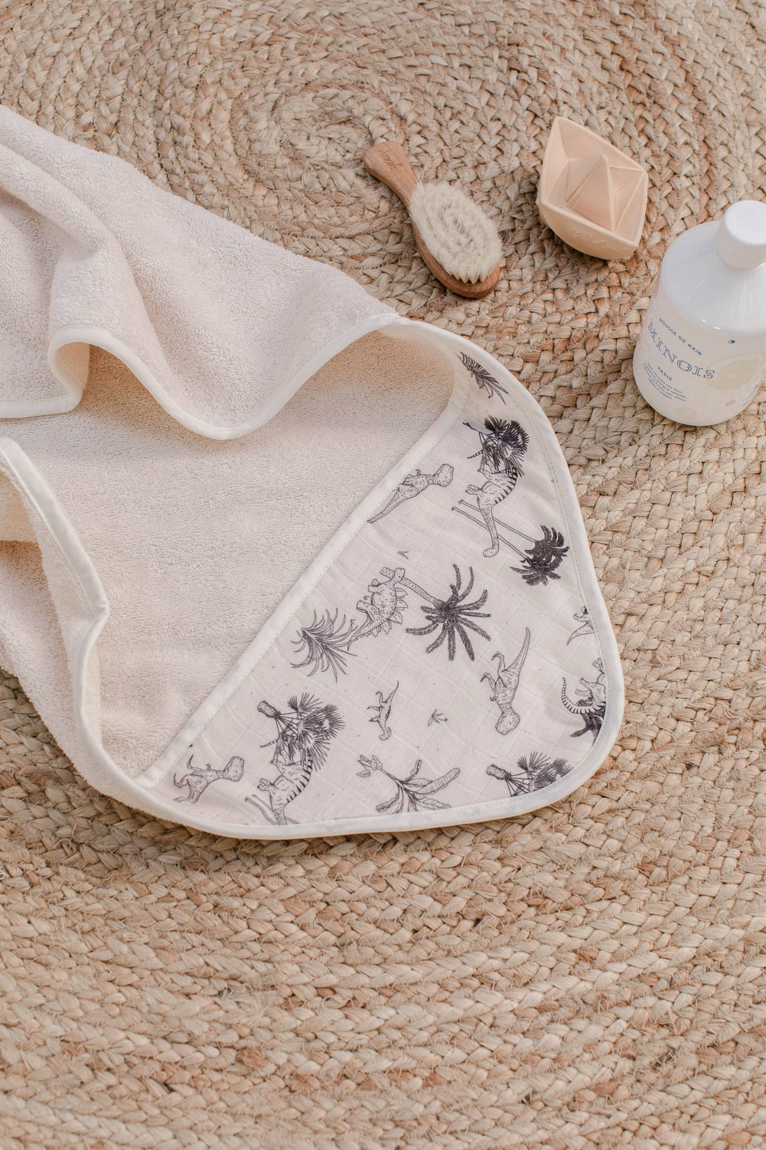 Cape de bain T-Rex babyboy Milinane