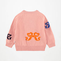 Ensemble cardigan et pantalon noeuds babygirl Molo H26