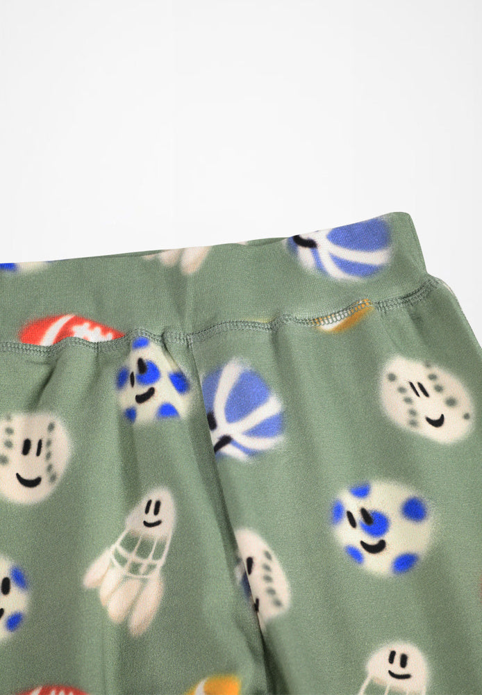 Ensemble t-shirt à manches longues et pantalon Eloy cutie balls babyboy Molo H26