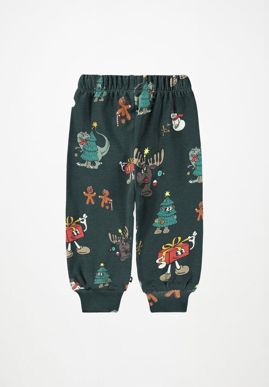 Ensemble sweat-shirt et pantalon cartoony xmas babyboy Molo H26