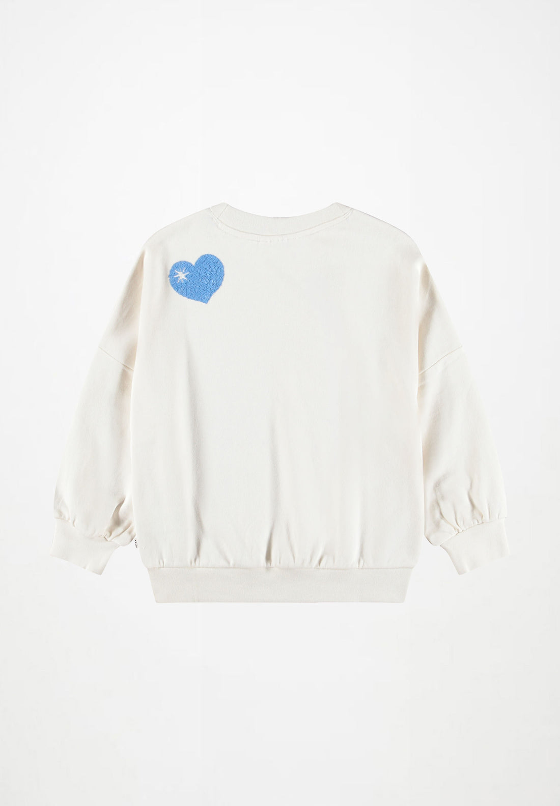 Sweat-shirt avec motifs blanc fille Molo H26
