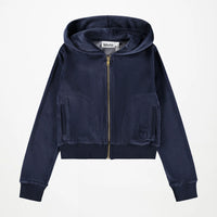 Ensemble sweat-shirt zippé et pantalon navy fille Molo H26