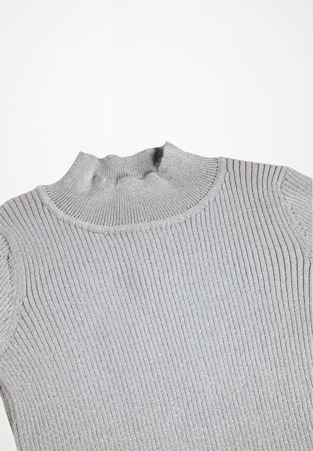 Pull Ginevra grey silver fille Molo H26