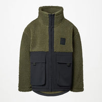 Veste polaire kaki garçon Molo H26