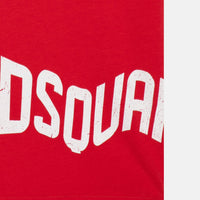 Tee-Shirt Rouge garçon - Dsquared2 E24