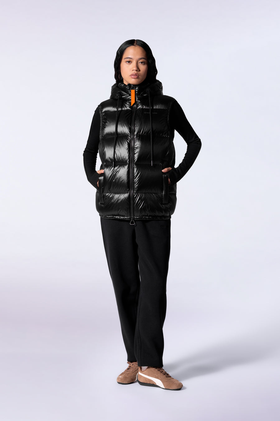 Doudoune sans manches black Little Cesar mixte Gertrude H25