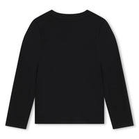 Tee Shirt noir Fille Sonia Rykiel H24