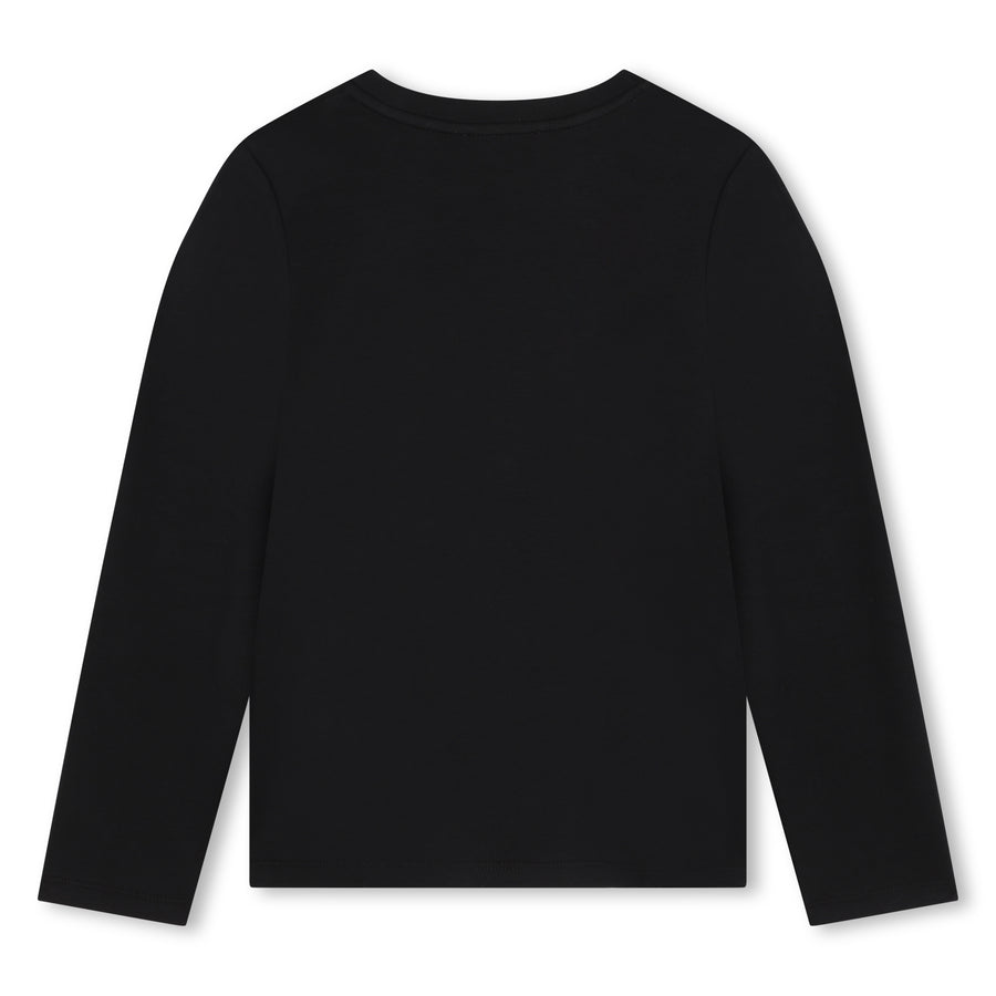 Tee Shirt noir Fille Sonia Rykiel H24