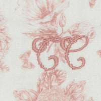 Housse de carnet de santé Toile de Jouy rose babygirl Tartine et Chocolat