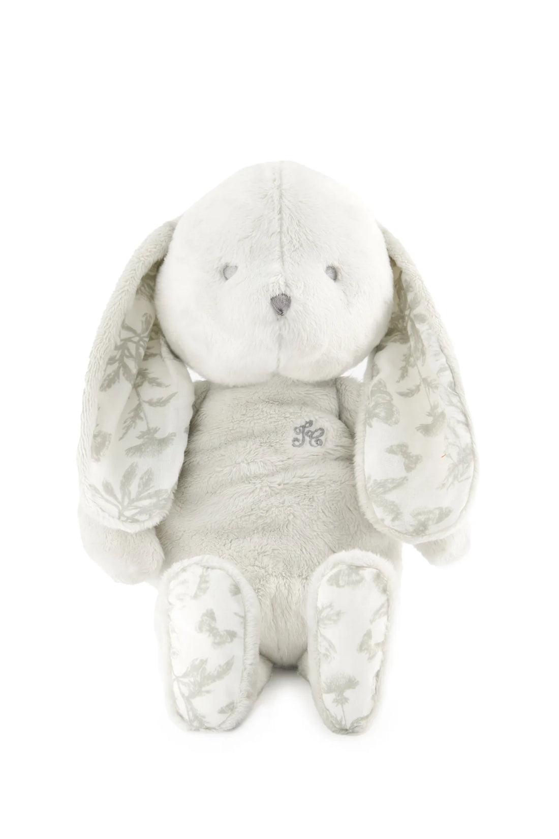 Augustin le lapin Toile de Jouy gris Tartine et Chocolat
