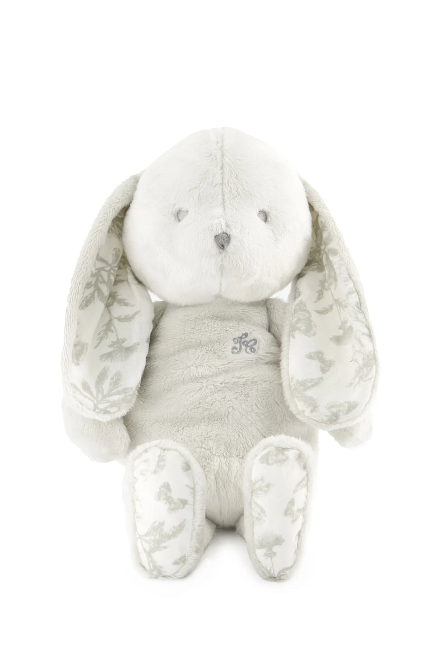 Augustin le lapin Toile de Jouy gris Tartine et Chocolat