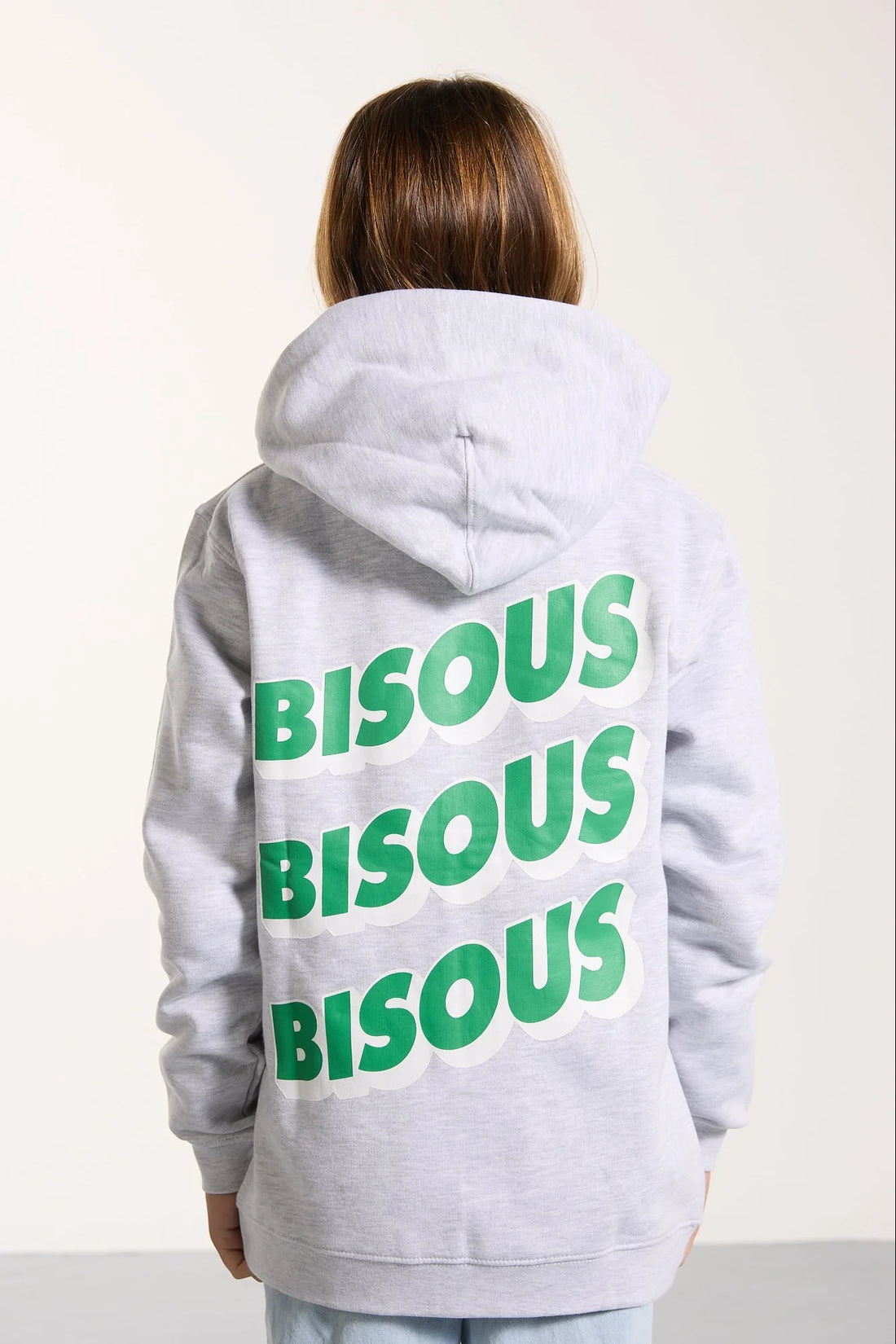 Sweat zippé à capuche Sonics Sport Grey mixte - Bisous Skateboards E26