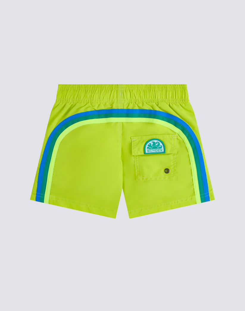 Short maillot avocado iconic taffeta garçon Sundek E26