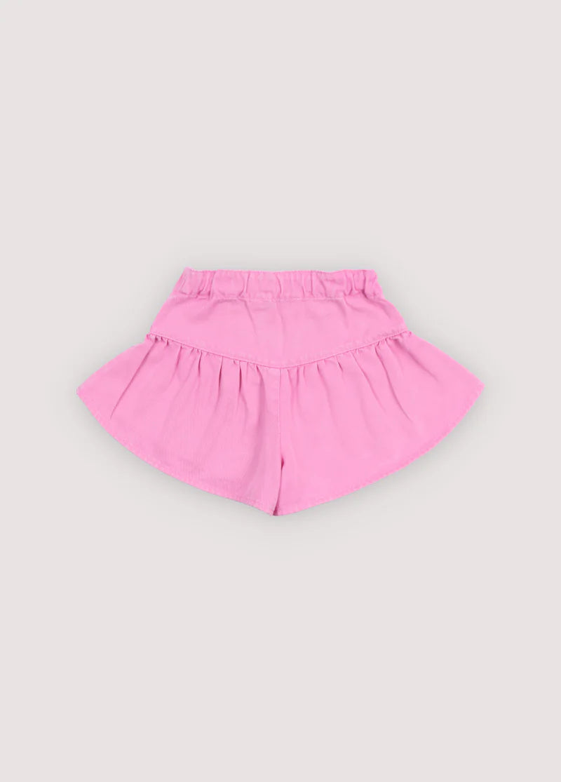 Short façon jupe Bellis rose fille The New Society E26