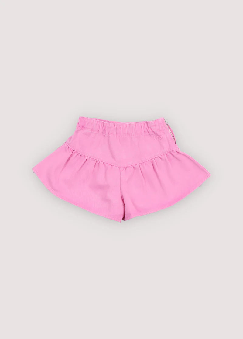 Short façon jupe Bellis rose fille The New Society E26