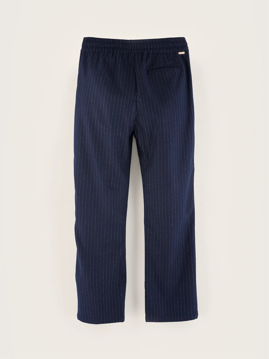 Pantalon en flanelle marine Paylor Fille - Bellerose