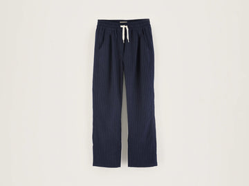 Pantalon en flanelle marine Paylor Fille - Bellerose