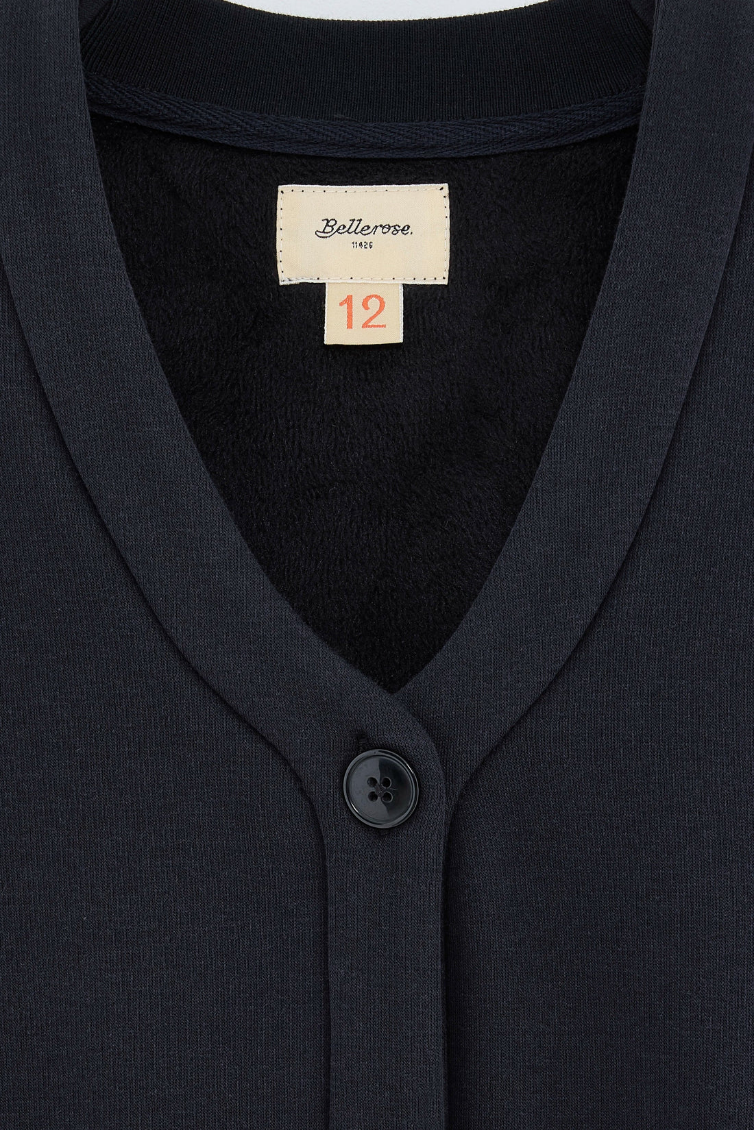 Pull sans manches marine Jasmy fille Bellerose H25