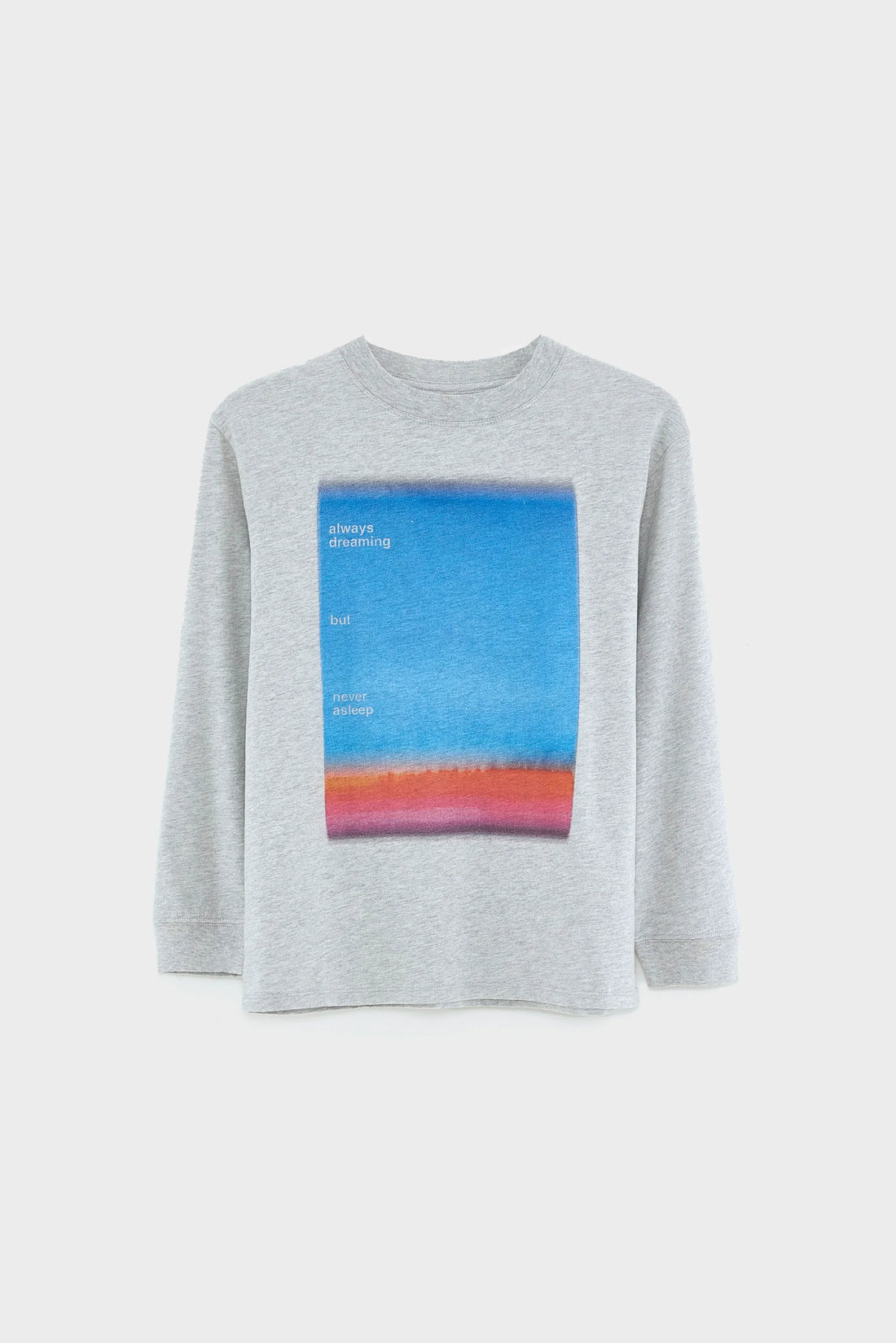 Tee-shirt à manches longes gris kellos garçon Bellerose H25