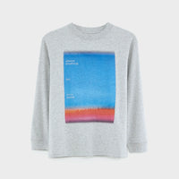 Tee-shirt à manches longes gris kellos garçon Bellerose H25