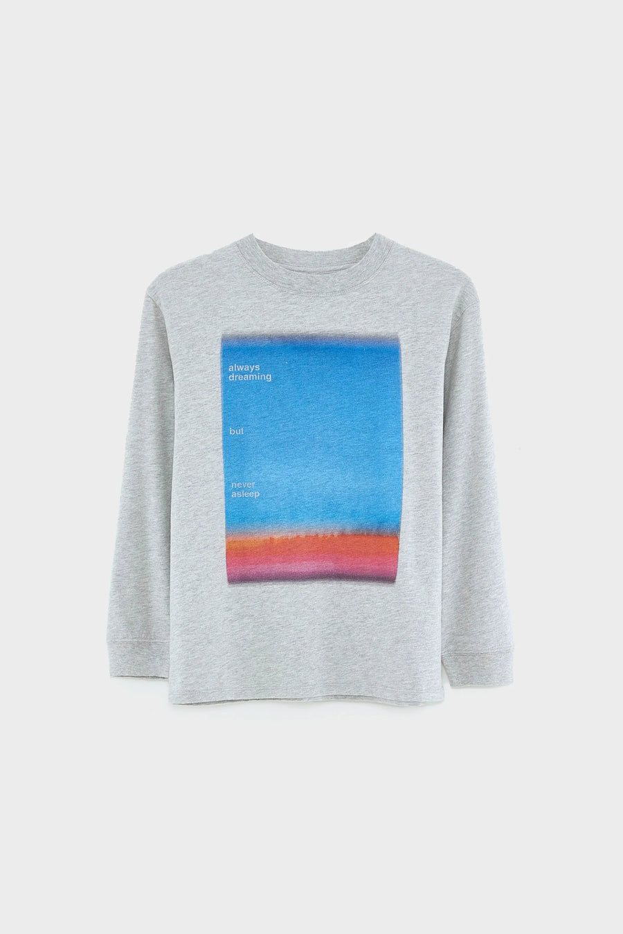 Tee-shirt à manches longes gris kellos garçon Bellerose H25