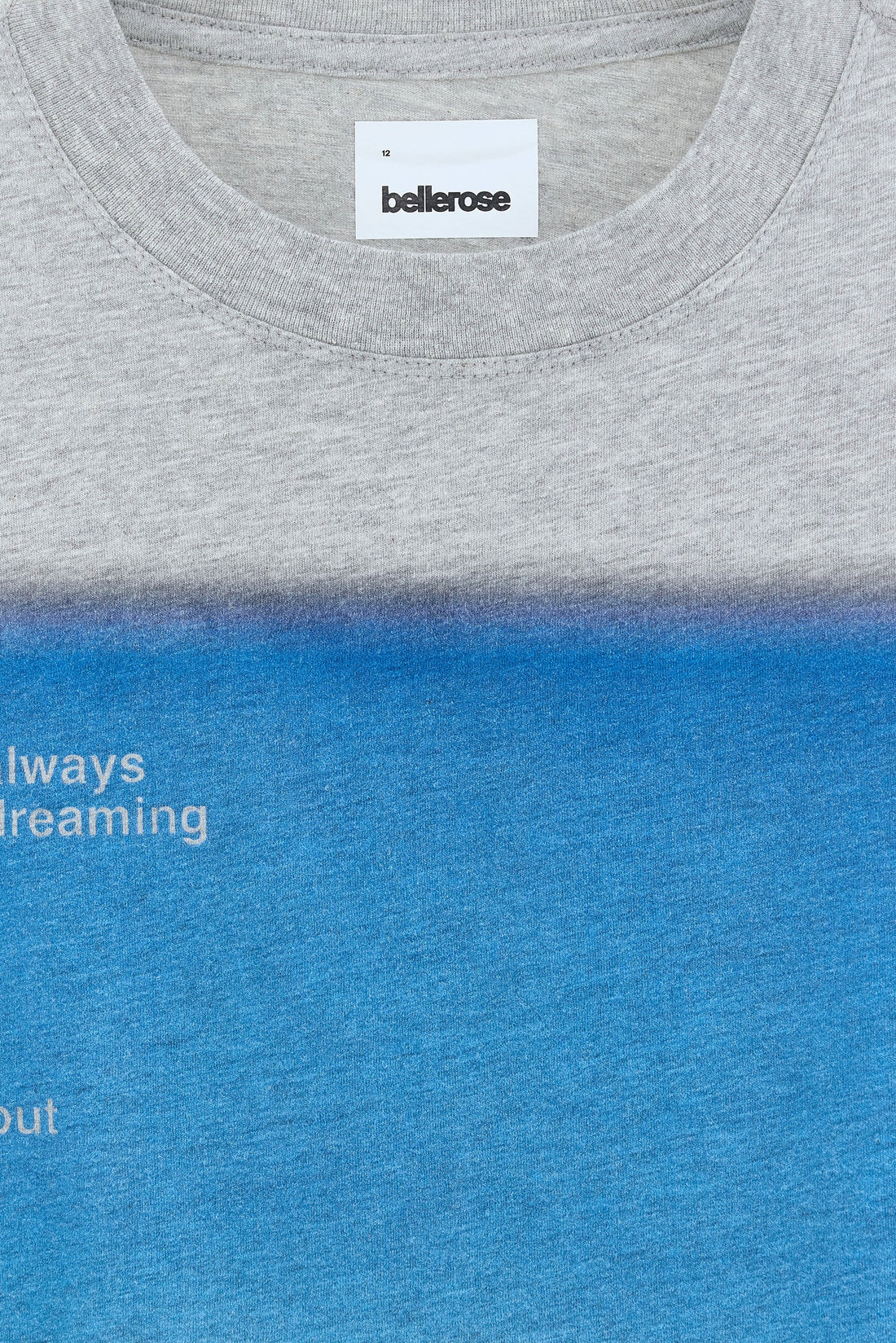 Tee-shirt à manches longes gris kellos garçon Bellerose H25