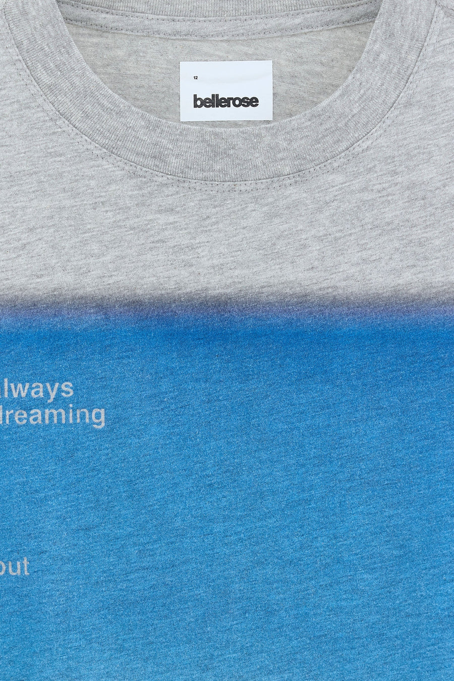 Tee-shirt à manches longes gris kellos garçon Bellerose H25