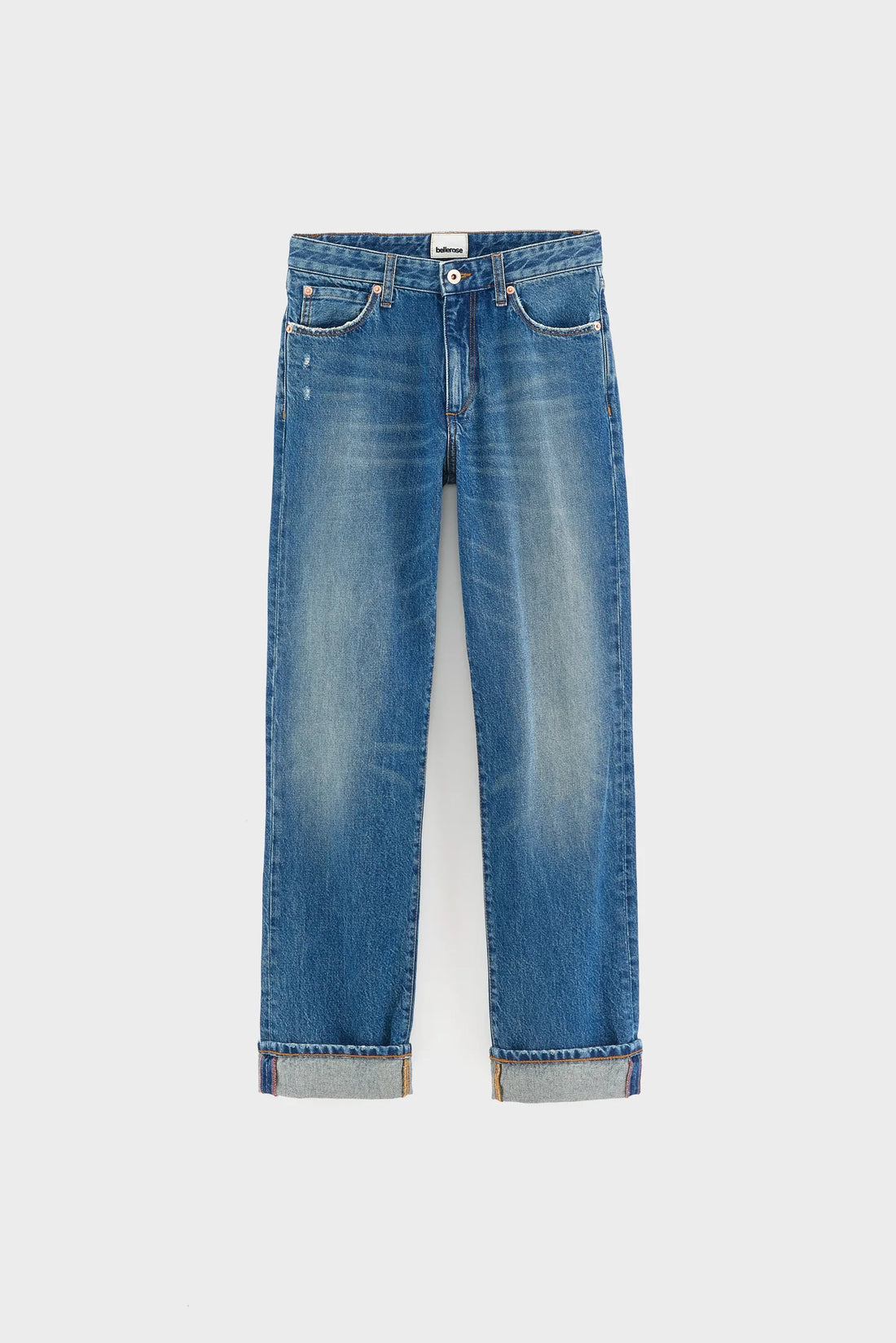 Jean droit Kissy bleu fille Bellerose H26