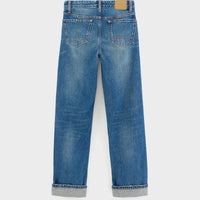 Jean droit Kissy bleu fille Bellerose H26