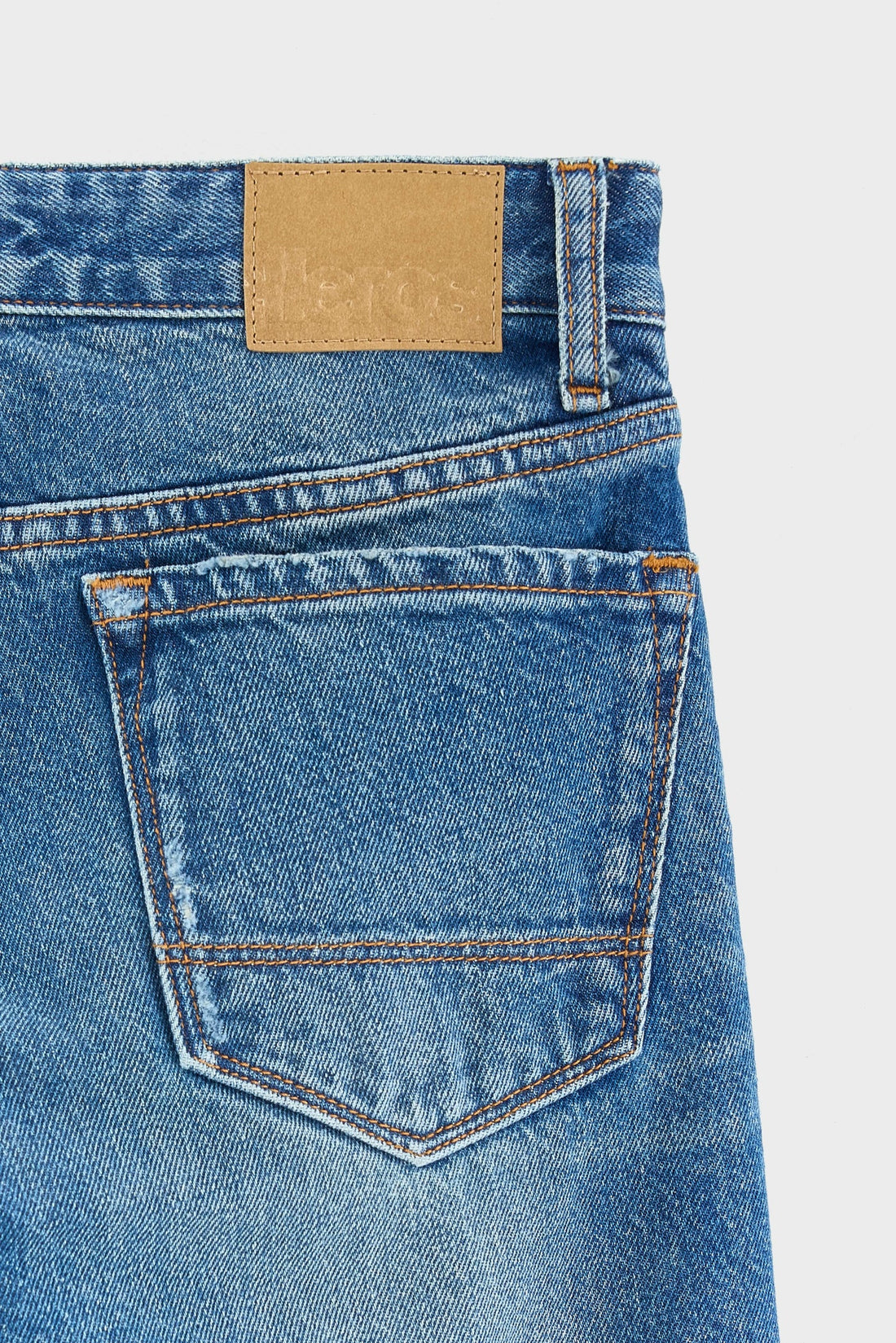 Jean droit Kissy bleu fille Bellerose H26