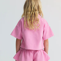 Short façon jupe Bellis rose fille The New Society E26