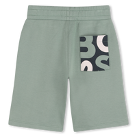 Bermuda de jogging vert d'eau garçon Boss E26