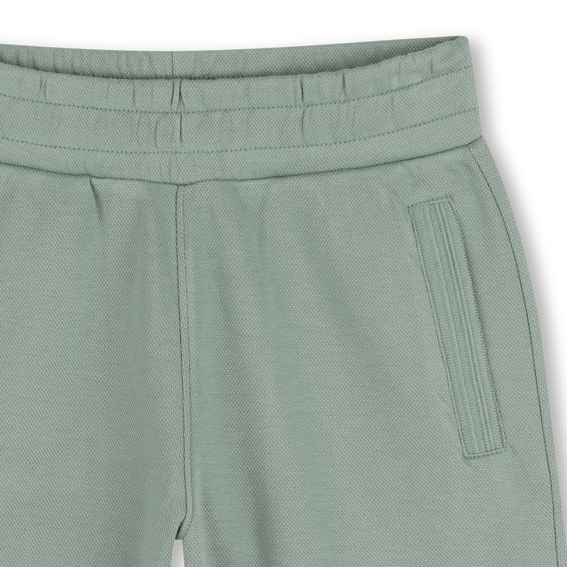 Bermuda de jogging vert d'eau garçon Boss E26