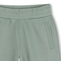 Bermuda de jogging vert d'eau garçon Boss E26