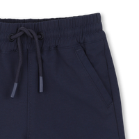 Bermuda en molleton bleu garçon Boss E26