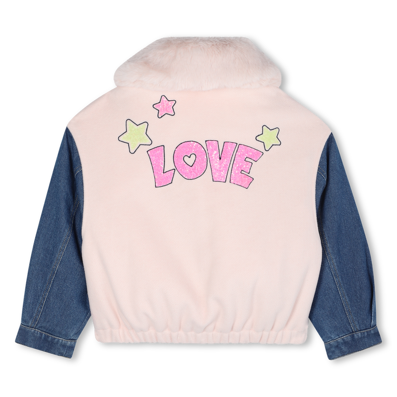 Blouson avec fourrure fille Billieblush H25